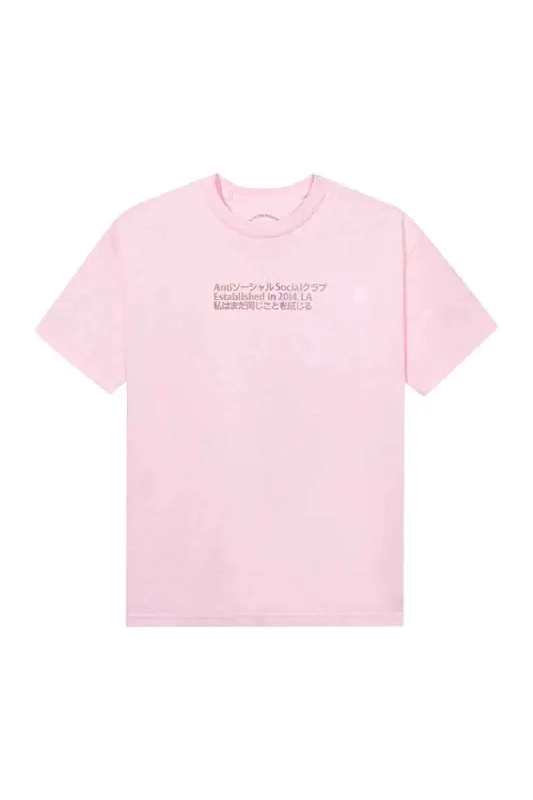 Temporary Memory Pink Tee