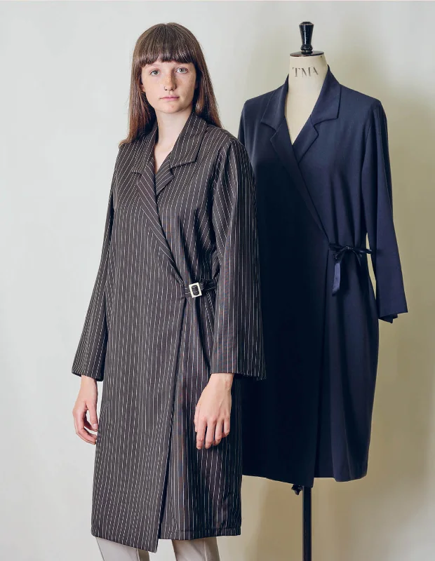 The Maker's Atelier Woven Wrap Dress