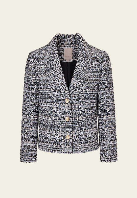 Decent and Playful Single-breasted Notch Lapel Jacket Denim Jacket Leather Jacket Suede Jacket