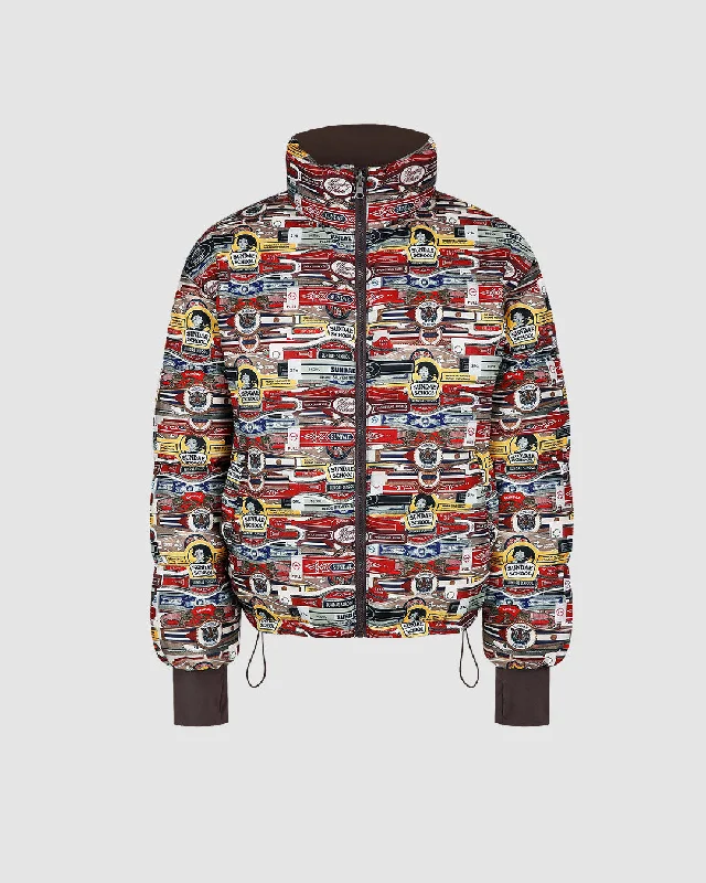 Blunt Wrapped Puffer Jacket (Reversible) Print Jacket Jacquard Jacket Embroidered Jacket Blunt Wrapped Puffer Jacket (Reversible) Print Jacket Jacquard Jacket Embroidered Jacket