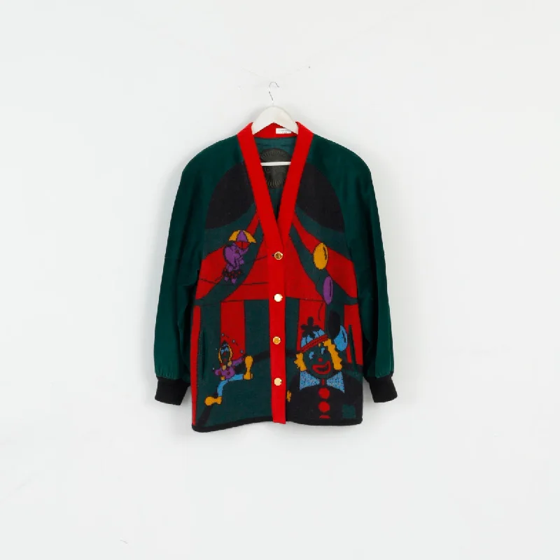 Torras Women 46 XL Jacket Vintage Green Wool Gold Buttons Spain Top Mesh Jacket Canvas Jacket Denim Jacket Torras Women 46 XL Jacket Vintage Green Wool Gold Buttons Spain Top Mesh Jacket Canvas Jacket Denim Jacket