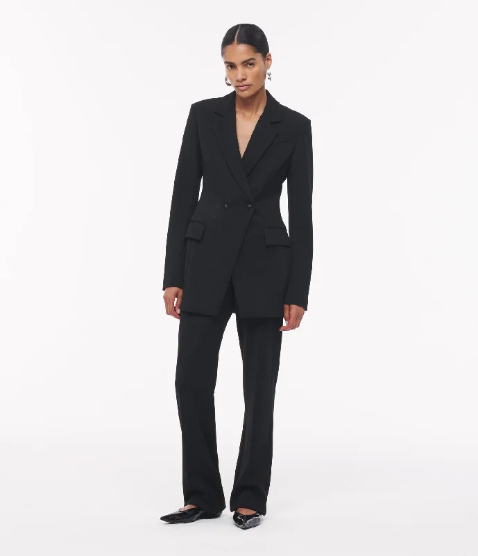 Jersey Jacket Tailored Jacket Straight Jacket A-Line Jacket