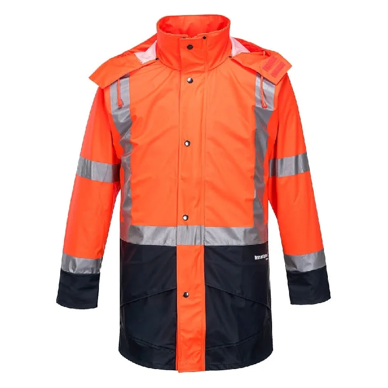 Orange/Navy