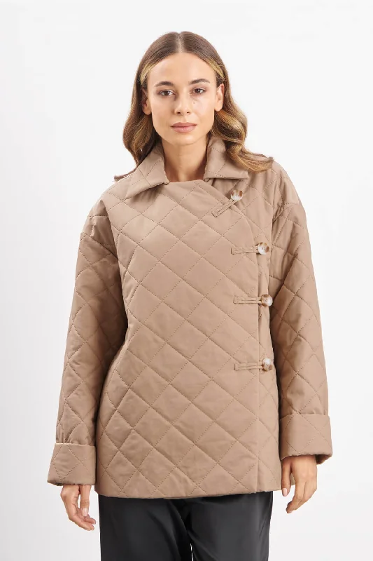 Hudson Jacket Satin Fabric Silk Fabric Chiffon Fabric