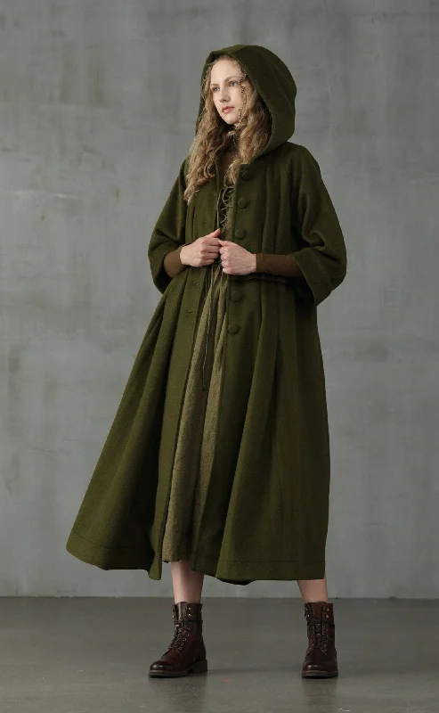 Academy 06 | hooded wool coat jacket Chenille Jacket Brocade Jacket Lace Jacket
