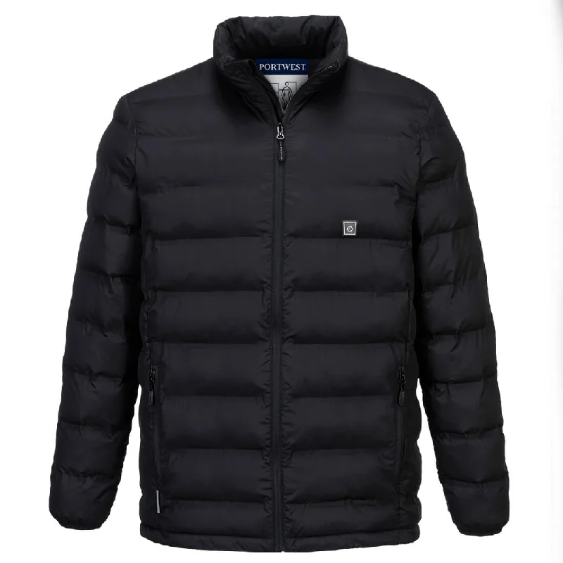 S547 - Ultrasonic Heated Tunnel Jacket Black Wool Jacket Cashmere Jacket Tweed Jacket