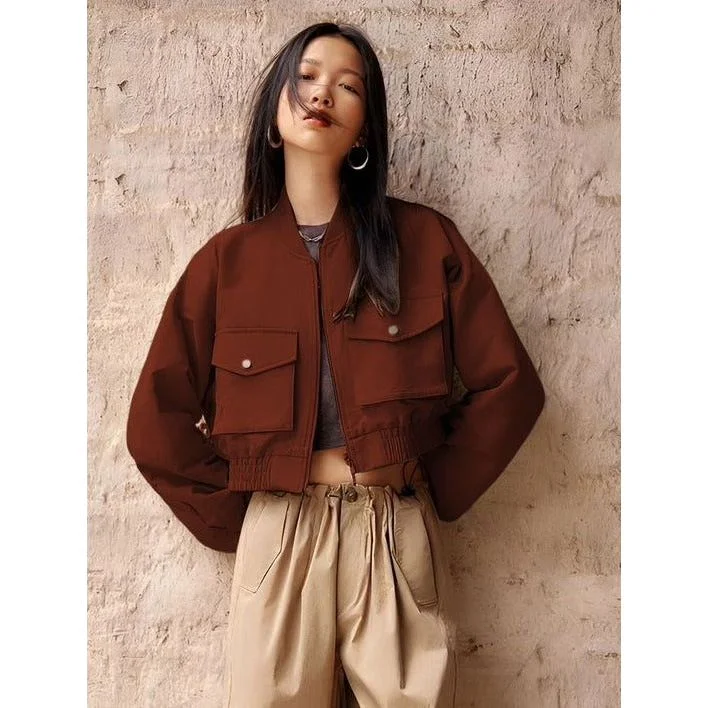 Vintage Crop Jacket Satin Fabric Silk Fabric Chiffon Fabric