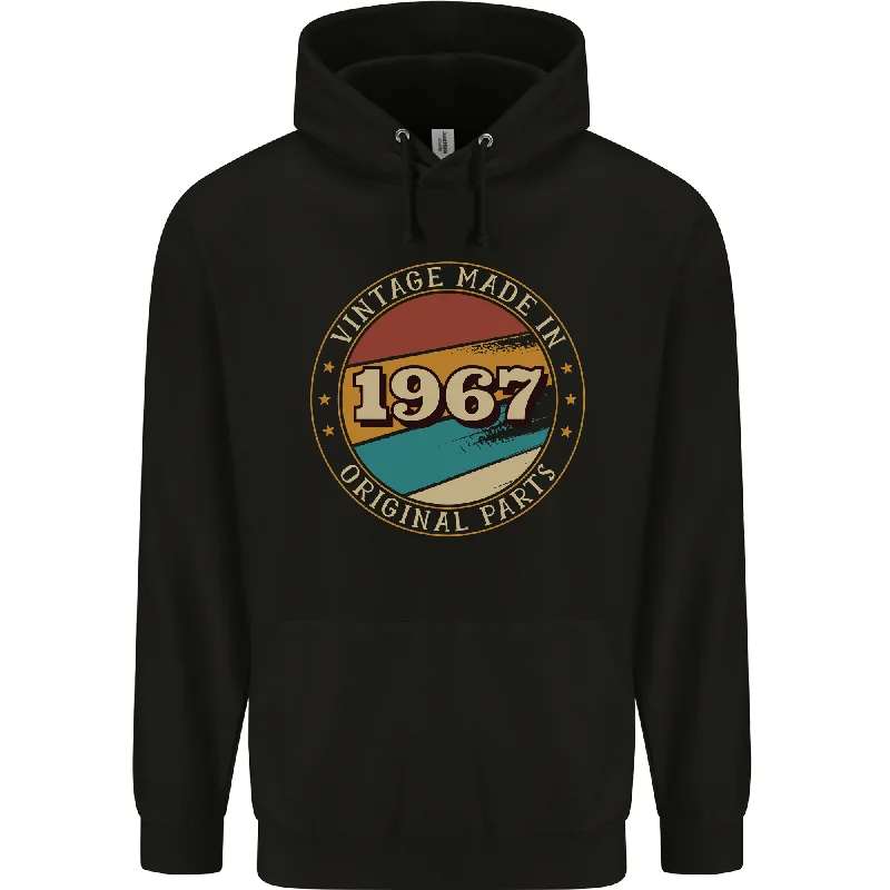 57th Birthday Vintage Made In 1967 Mens 80% Cotton Hoodie Hoodie with Hood Adjustable Protection 57th Birthday Vintage Made In 1967 Mens 80% Cotton Hoodie Hoodie with Hood Adjustable Protection
