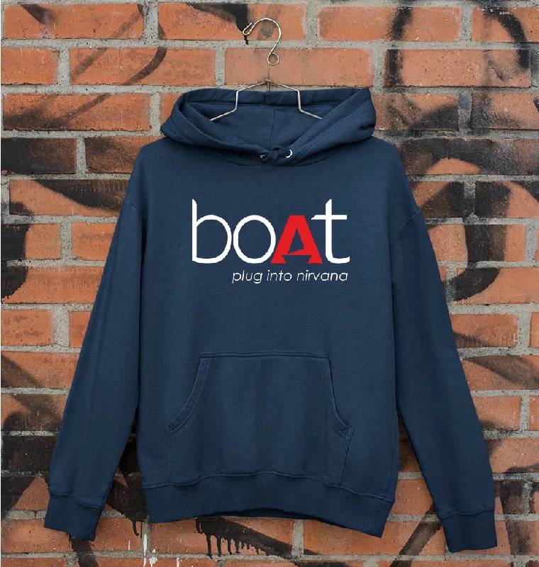 Boat Unisex Hoodie for Men/Women Hoodie with Set-In Sleeves Structured Classic