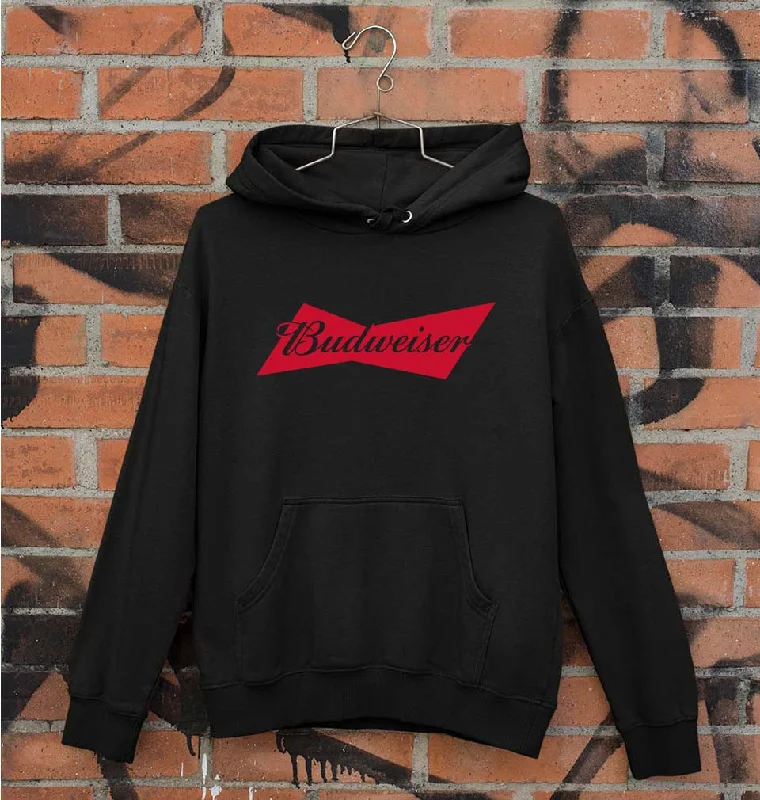 Budweiser Unisex Hoodie for Men/Women Hoodie with Hem Patch Decorative Personalized