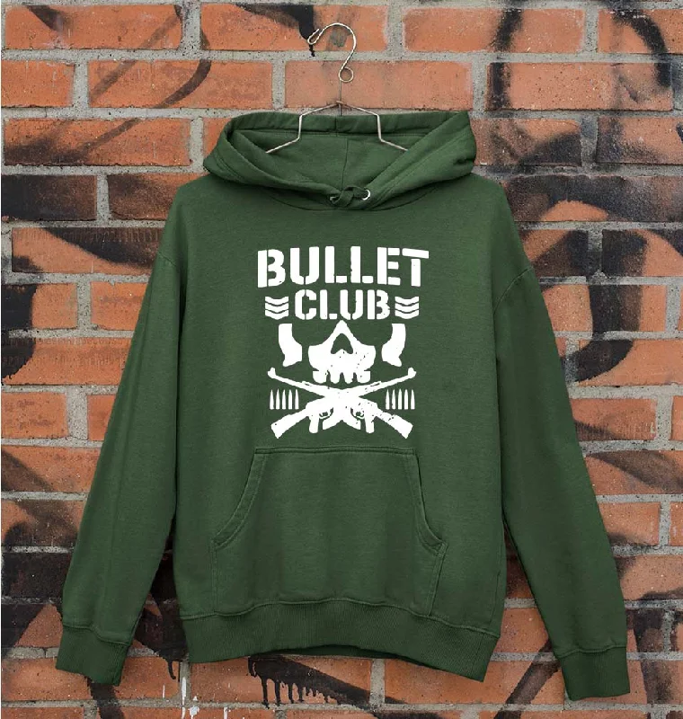 Bullet Club Unisex Hoodie for Men/Women Hoodie with Front Slit Layering Stylish