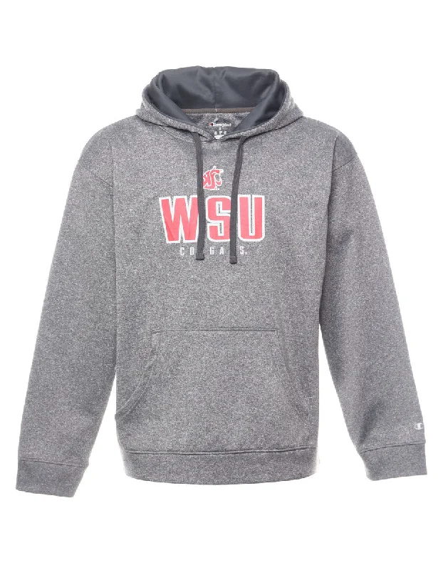 Champion WSU Printed Hoodie - L