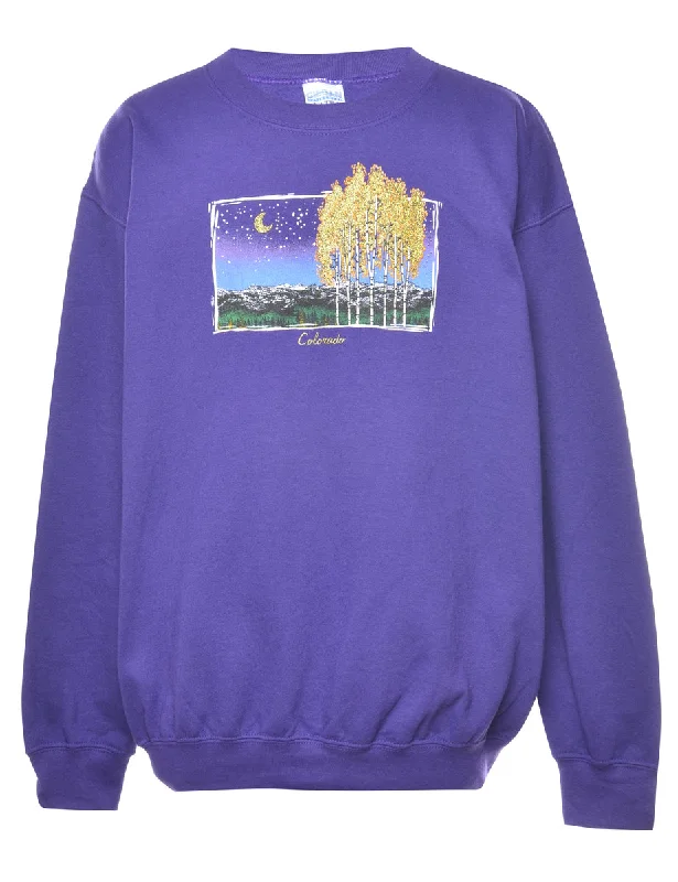 Colorado Printed Sweatshirt - M