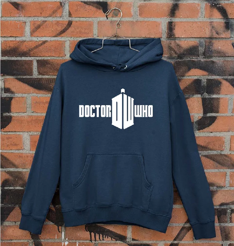Doctor Who Unisex Hoodie for Men/Women Hoodie with Slit Hem Functional Movement
