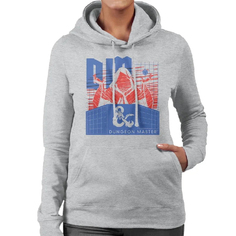 Dungeons & Dragons Dungeon Master Women's Hooded Sweatshirt Hoodie with Ribbed Neckline Snug Warm Dungeons & Dragons Dungeon Master Women's Hooded Sweatshirt Hoodie with Ribbed Neckline Snug Warm
