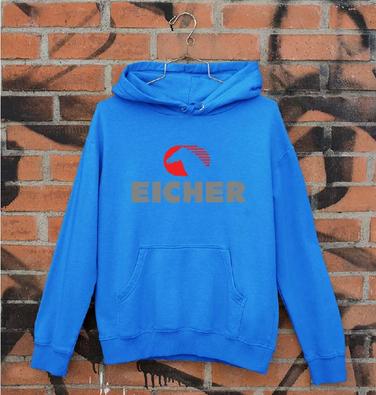 Eicher Unisex Hoodie for Men/Women Hoodie with Emblem Brand Identity