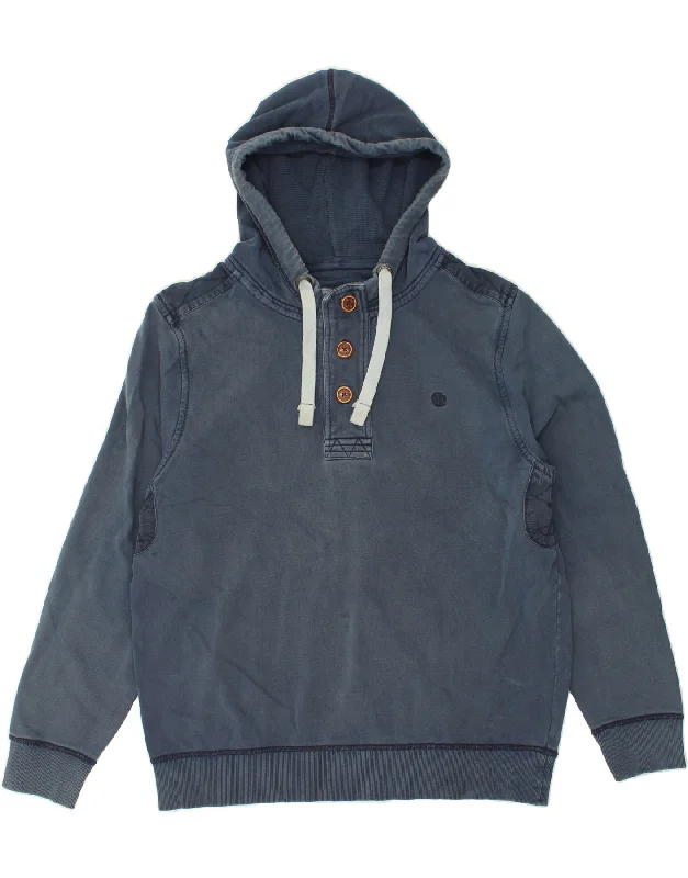 FAT FACE Mens Hoodie Jumper Large Navy Blue Cotton Hoodie with Snap Buttons Easy Quick FAT FACE Mens Hoodie Jumper Large Navy Blue Cotton Hoodie with Snap Buttons Easy Quick