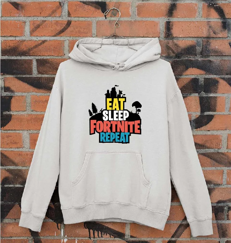 Fortnite Unisex Hoodie for Men/Women Hoodie with Typography Text Message