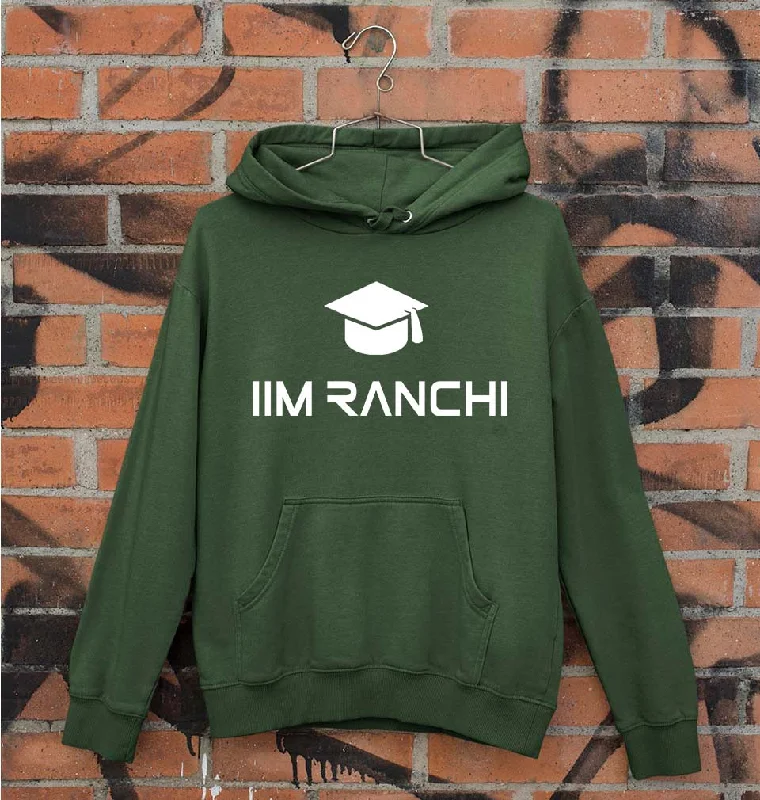 IIM Ranchi Unisex Hoodie for Men/Women Hoodie with Hem Elastic Stretchable Comfortable IIM Ranchi Unisex Hoodie for Men/Women Hoodie with Hem Elastic Stretchable Comfortable