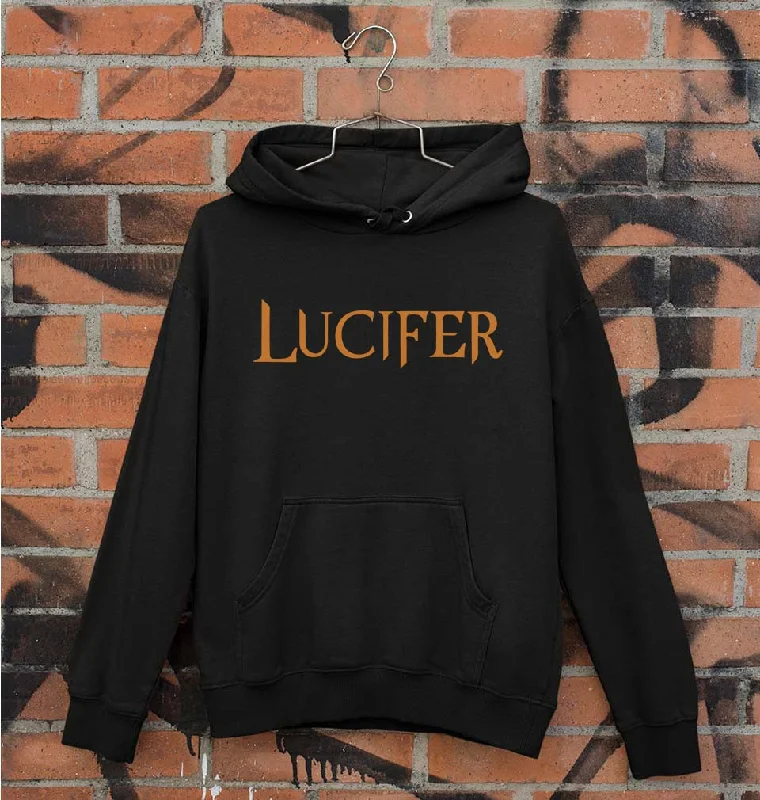 Lucifer Unisex Hoodie for Men/Women Hoodie with Contrast Stitching Detailed Premium