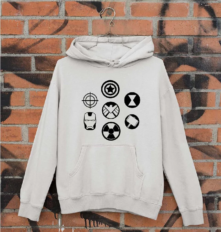 Marvel Superhero Unisex Hoodie for Men/Women Hoodie with Hem Drawcord Adjustable Customizable