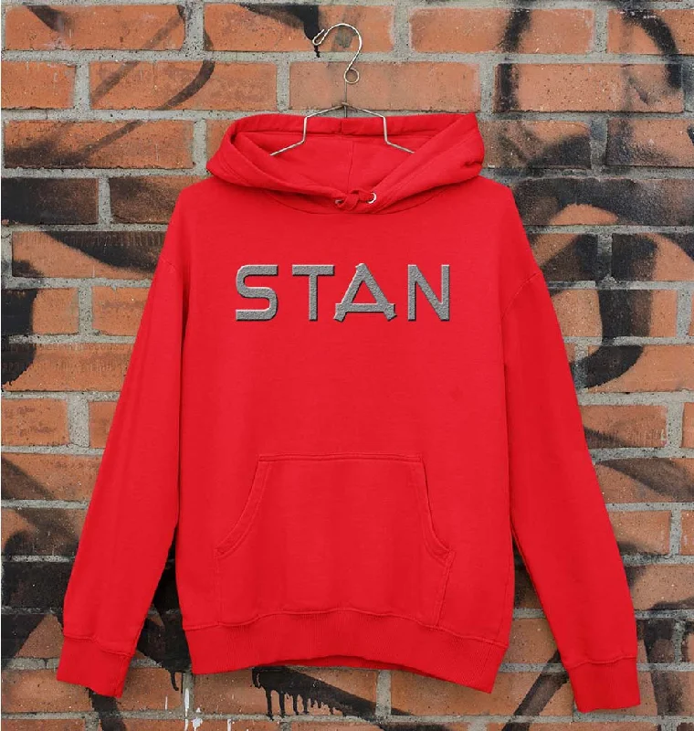 MC Stan Unisex Hoodie for Men/Women Hoodie with Snap Buttons Easy Quick