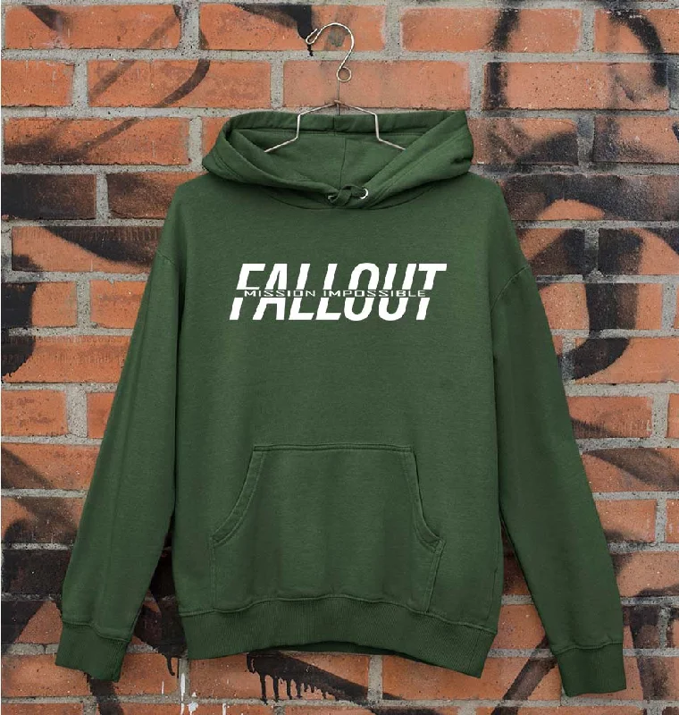 Mission Impossible (MI) Fallout Unisex Hoodie for Men/Women Hoodie with Drawstring Waist Adjustable Fitted Mission Impossible (MI) Fallout Unisex Hoodie for Men/Women Hoodie with Drawstring Waist Adjustable Fitted