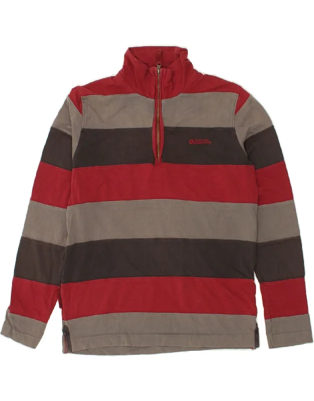 MOUNTAIN WAREHOUSE Mens Zip Neck Sweatshirt Jumper XS Multicoloured Hoodie with Rolled Sleeves Casual Relaxed MOUNTAIN WAREHOUSE Mens Zip Neck Sweatshirt Jumper XS Multicoloured Hoodie with Rolled Sleeves Casual Relaxed