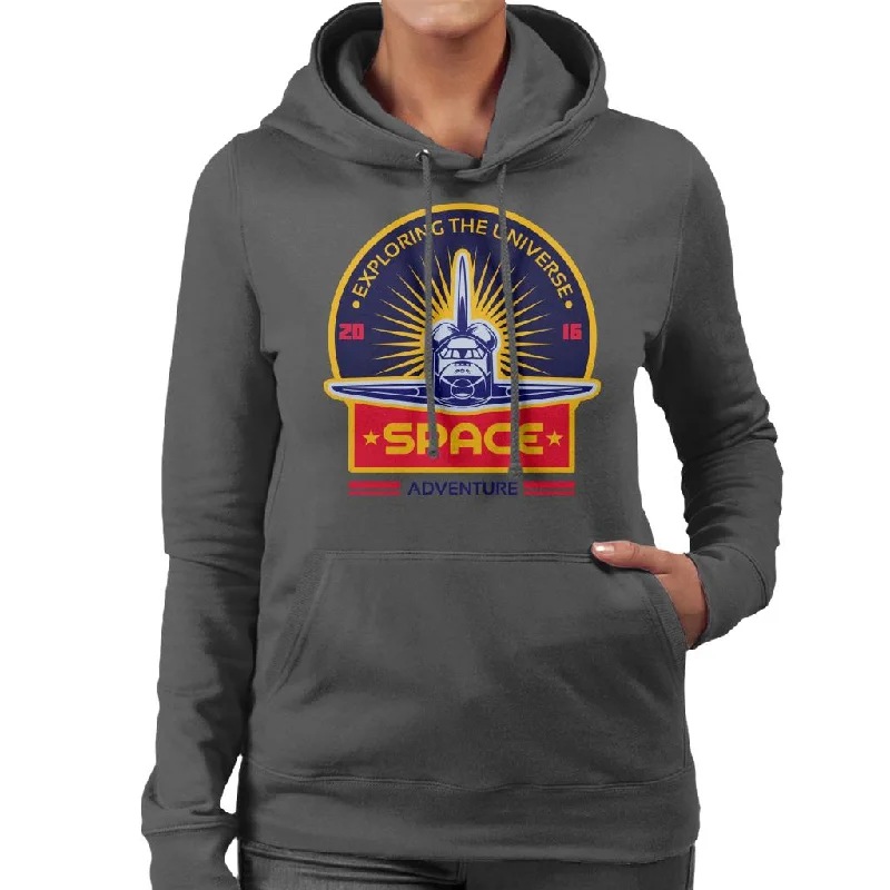 NASA Exploring The Universe Women's Hooded Sweatshirt Graphic Hoodie Design Print