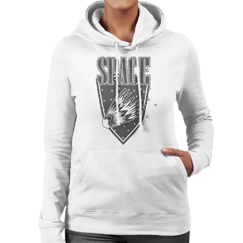 NASA Space Meteor Women's Hooded Sweatshirt Hoodie with Pattern Geometric Abstract