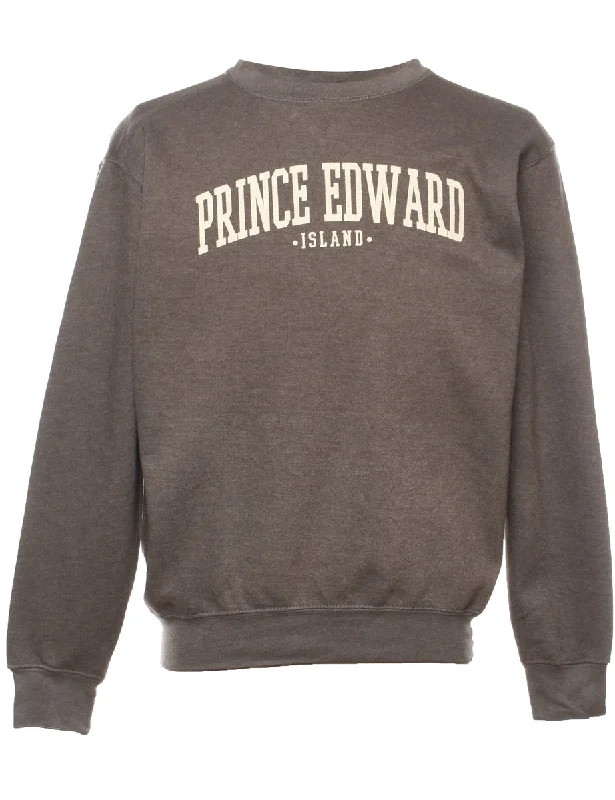 Prince Edward Printed Sweatshirt - M