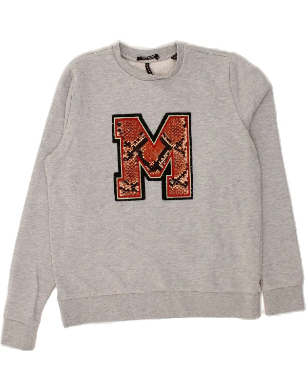 SCOTCH & SODA Womens Oversized Graphic Sweatshirt Jumper UK 10 Small Grey Oversized Hoodie Comfort Casual SCOTCH & SODA Womens Oversized Graphic Sweatshirt Jumper UK 10 Small Grey Oversized Hoodie Comfort Casual