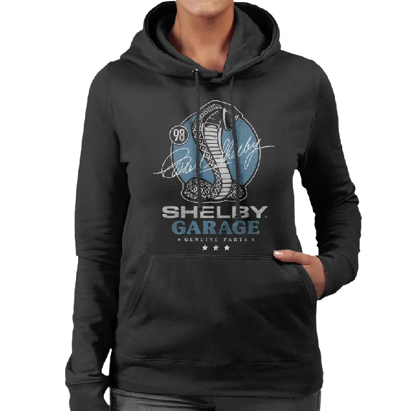 Shelby Garage Genuine Parts Women's Hooded Sweatshirt Hoodie with Print Artistic Unique Shelby Garage Genuine Parts Women's Hooded Sweatshirt Hoodie with Print Artistic Unique