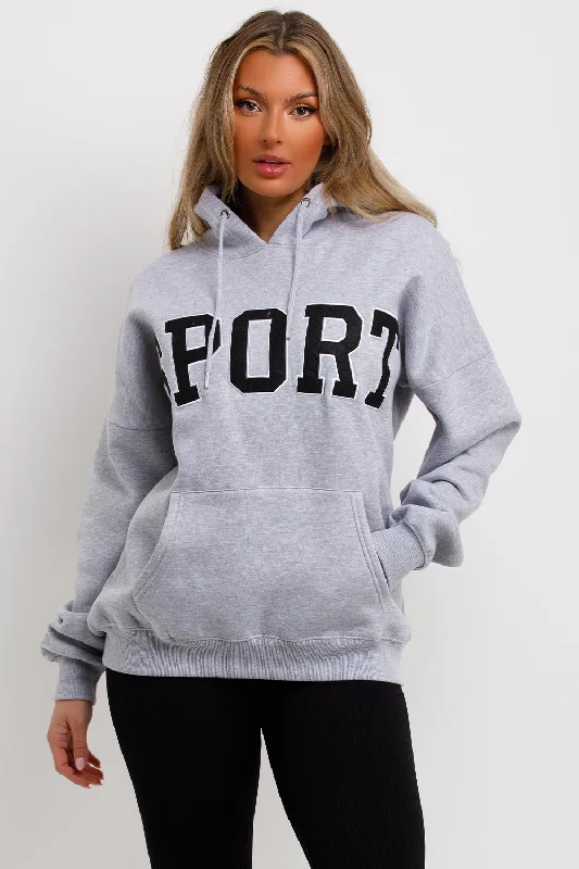 Sport Hoodie Grey