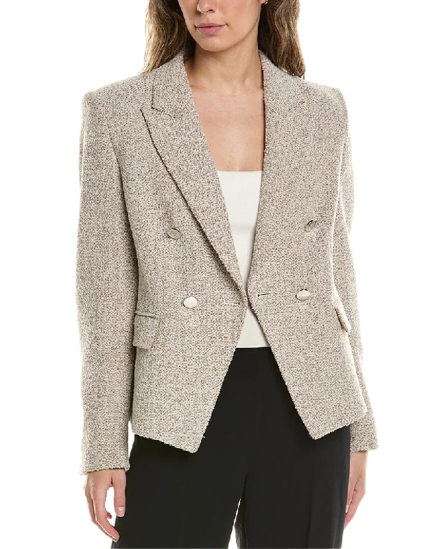 Hugo Boss Jocanah Linen-Blend Jacket