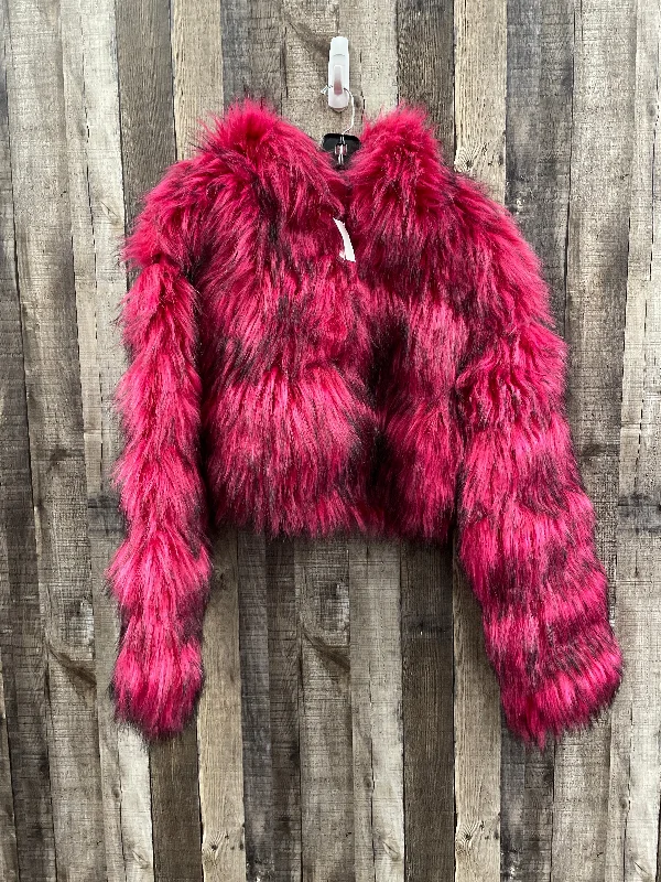 Jacket Faux Fur & Sherpa By Cme In Multi-colored, Size: 1x