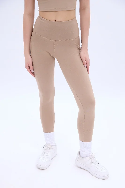 UNPLUG By Bluenotes Super Soft Pocket Legging Trendy Sweat-Wicking Workout Leggings