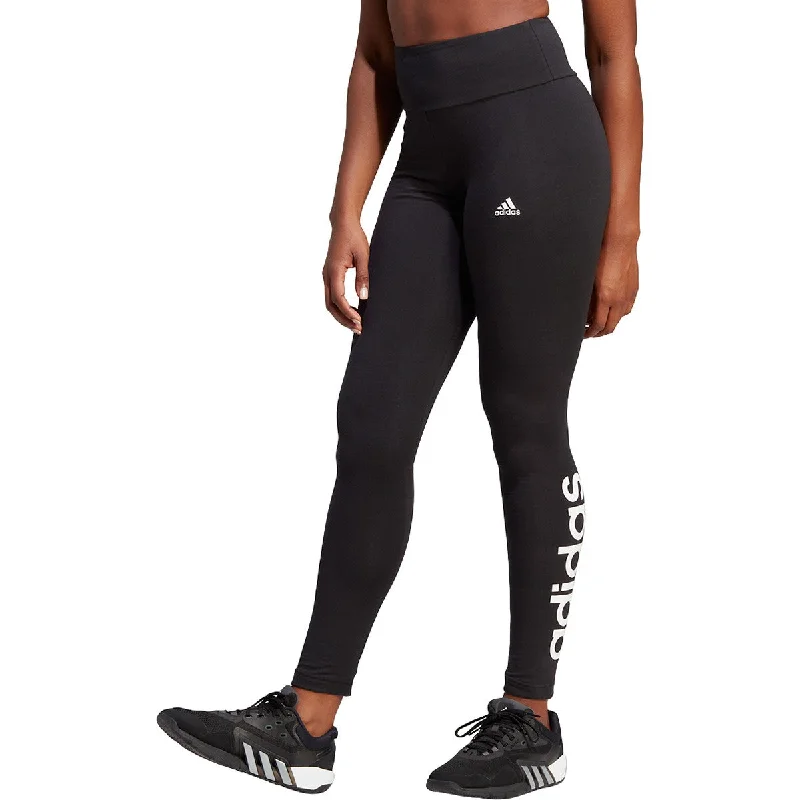 adidas Women's Essentials High-Waisted Logo Leggings Cozy Oversized Leggings