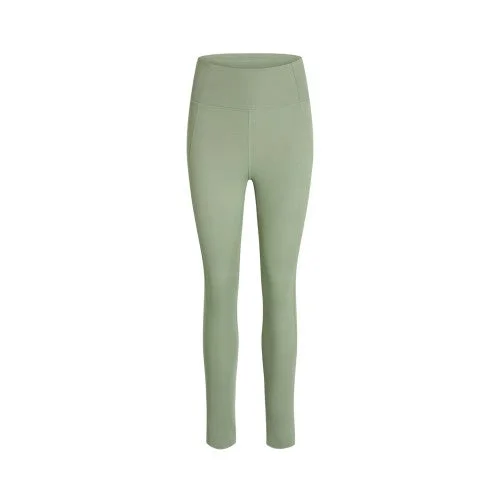 Girlfriend Collective |  Womens/Ladies Compressive High Rise Long Leggings Comfortable Fleece-Lined Leggings