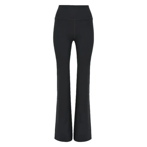 Girlfriend Collective Womens/Ladies Flared Leggings Stylish Stretch-Waist Leggings