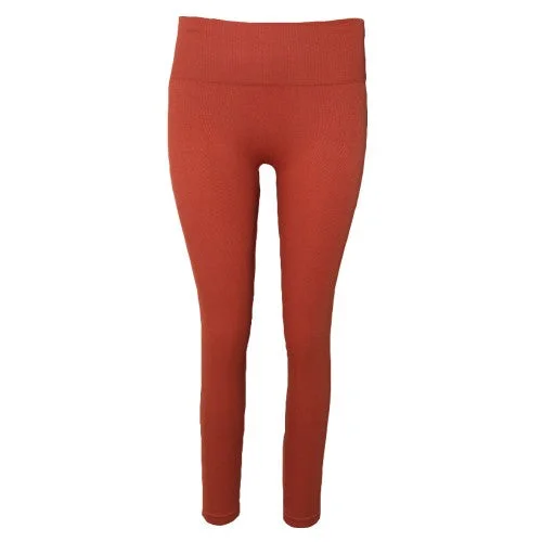 Hoxton Haus Womens/Ladies Ribbed High Waisted Leggings Elegant Sheer Leggings