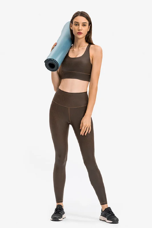 Invisible Pocket Sports Leggings Cozy Warmth Leggings