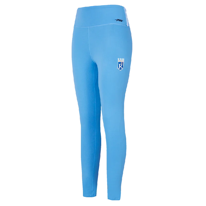 MLB KANSAS CITY ROYALS RETRO CLASSIC WOMEN'S JERSEY LEGGING (UNIVERSITY BLUE) Stylish Stretch Pants Leggings MLB KANSAS CITY ROYALS RETRO CLASSIC WOMEN'S JERSEY LEGGING (UNIVERSITY BLUE) Stylish Stretch Pants Leggings