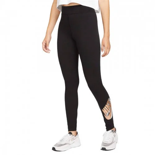 Nike Womens/Ladies Essential Printed High Waist Sports Leggings Trendy Polka Dot Leggings