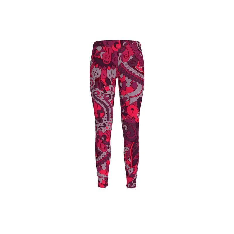 Pena LYCRA® Mid-Rise Leggings Elegant Black Leggings