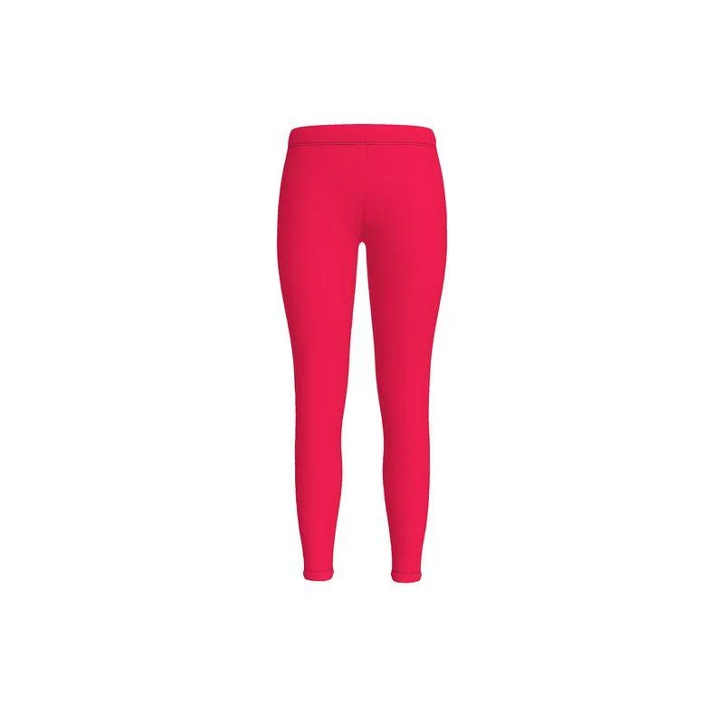 Pena Radical Red LYCRA® Mid-Rise Leggings Trendy Patterned Leggings