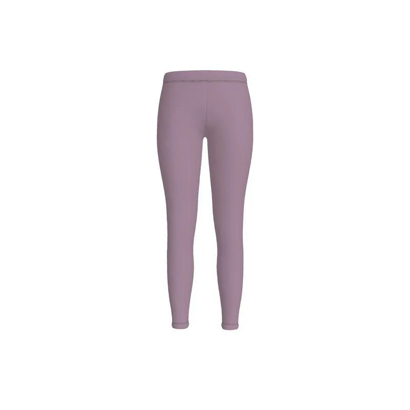 Pena Violet Bouquet LYCRA® Mid-Rise Leggings Elegant Velvet Leggings