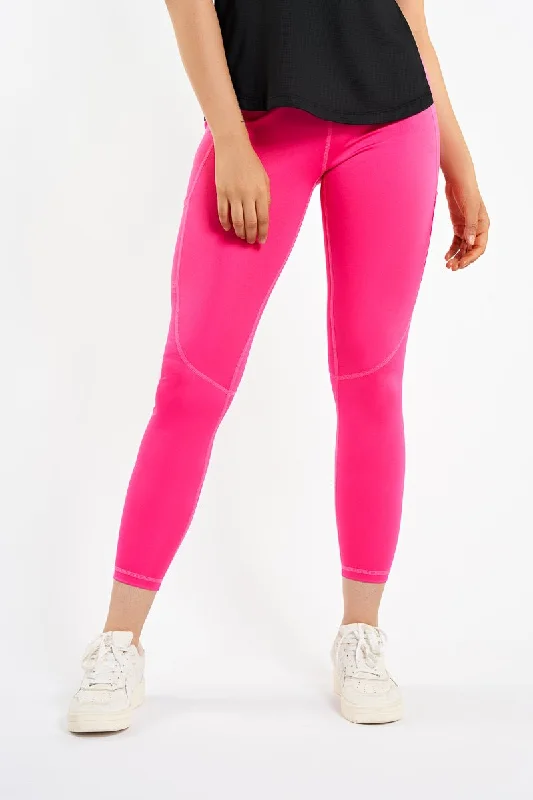 Pink Glo Crucial Basic Leggings Stylish Yoga Leggings