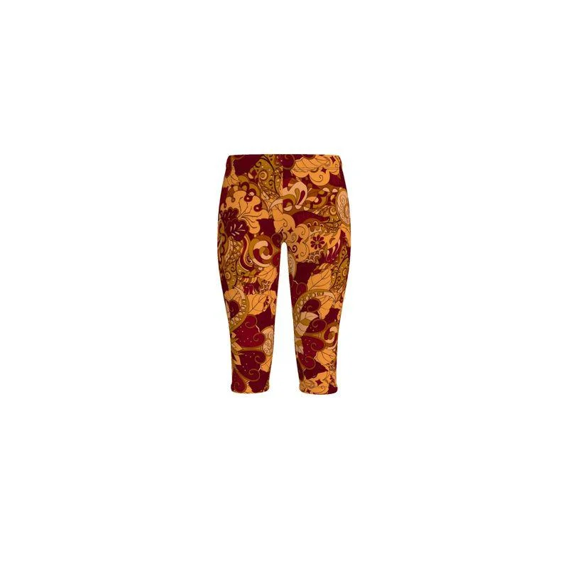 Renai LYCRA® Mid-Rise Cropped Leggings Cozy Full-Length Workout Leggings