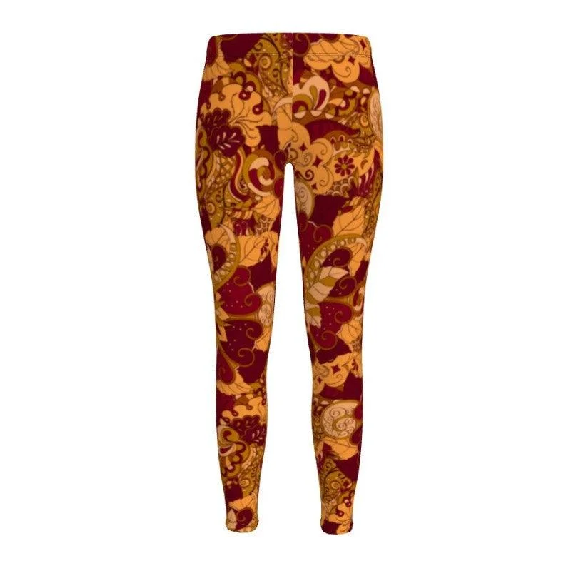 Renai LYCRA® Mid-Rise Leggings Trendy Side-Pocket Leggings